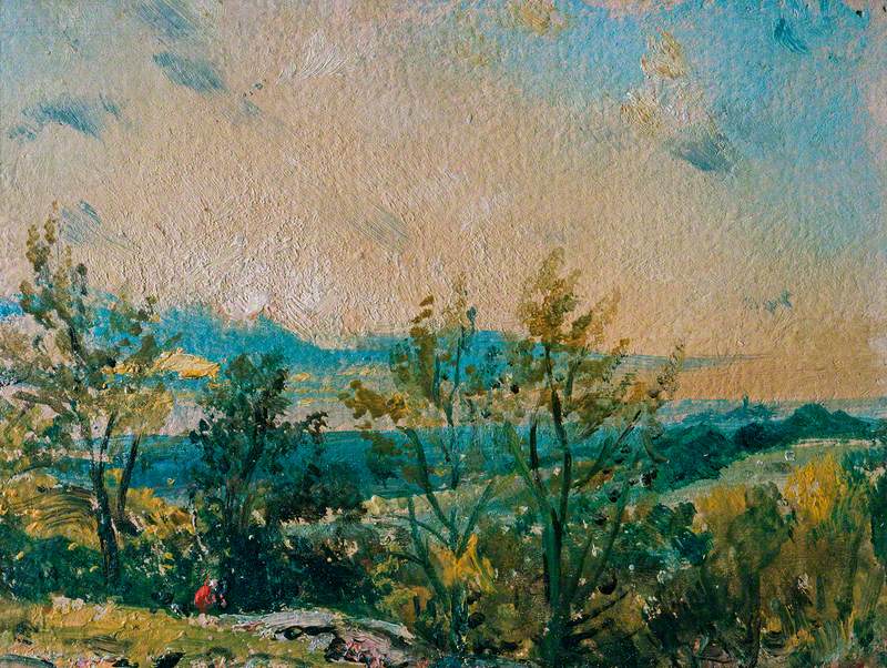 Sketch at Hampstead: Stormy Sunset